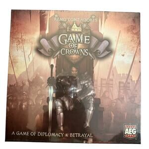 Game Of Crowns Board Game New A Game of Diplomacy & Betrayal Sealed